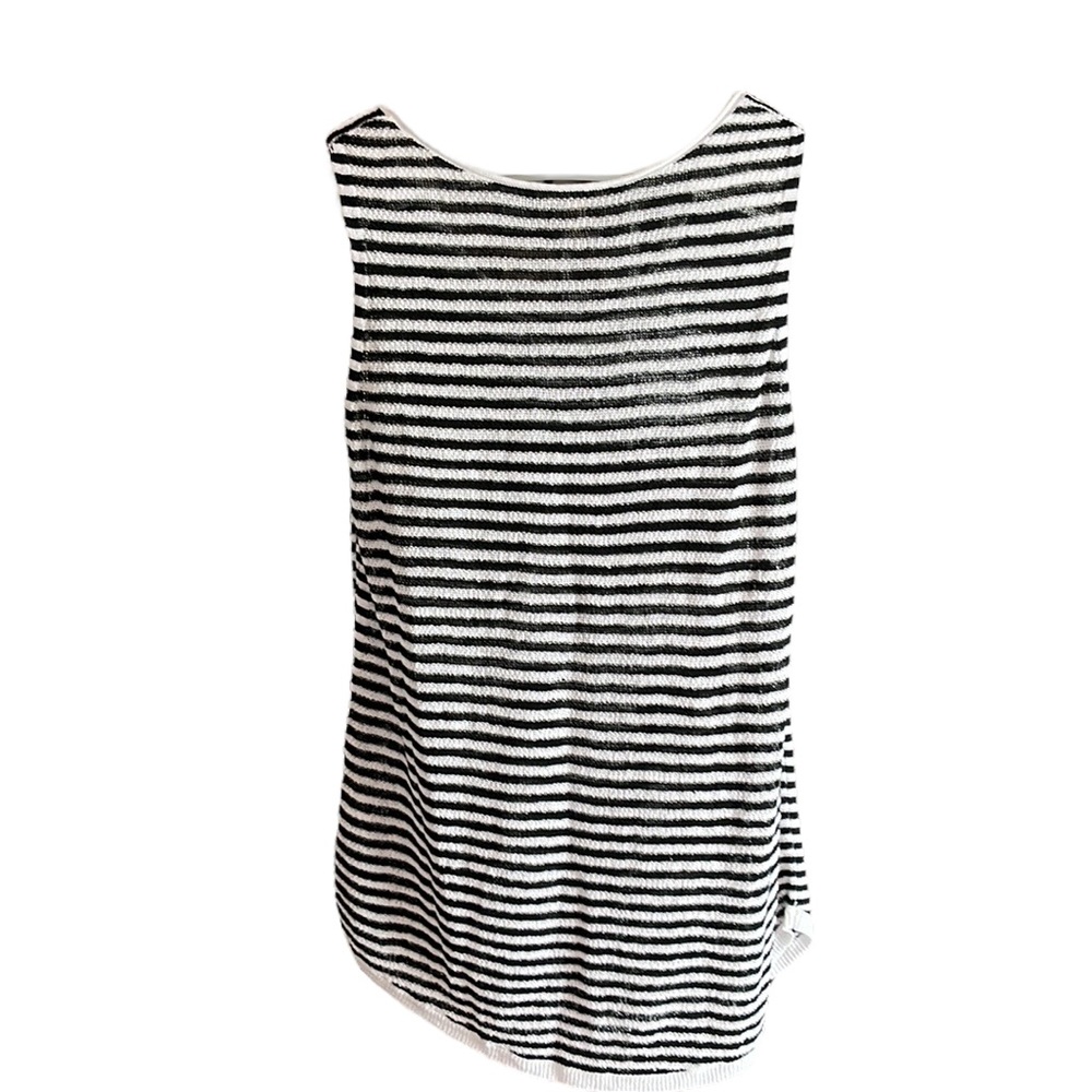 Eileen Fisher linen sleeveless knit top - Picture 7 of 7